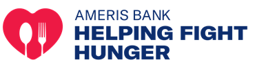 Ameris Bank Helping Fight Hunger logo.