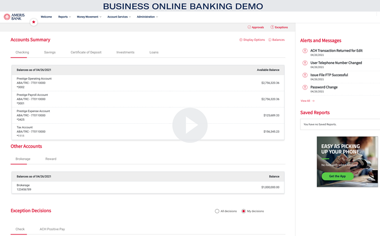 online-banking-demo